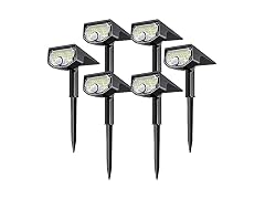 AloftSun Solar Motion Lights 6 Pack