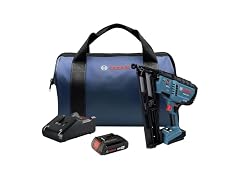 Bosch GNH18V15MAB12RT 8V 15G Angled Finish Nailer Kit