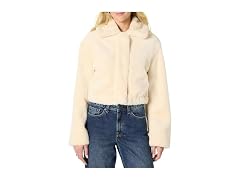 Amazon Essentials Women (XS) Collar Cream