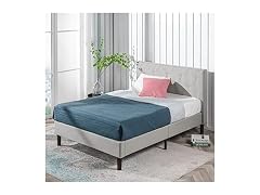 Zinus Shalini Upholstered Platform Bed Frame
