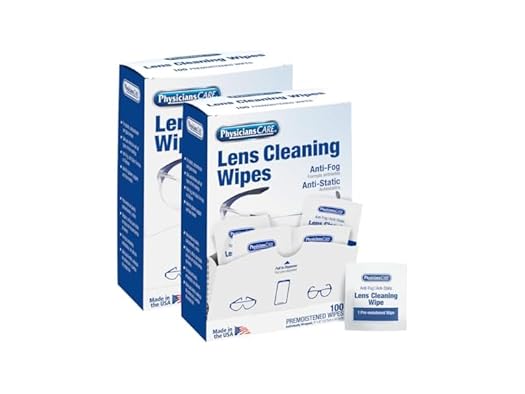 PhysiciansCare Lens Wipes 100ct 2pk