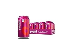 POPPI Cherry Cola Prebiotic, 12pk