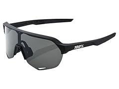 100% S2 Sunglasses - Black - Smoke 60006
