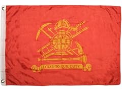 2x3 Fire Fighter Loyal to Our Duty Flag Polyester