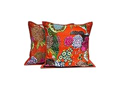 Rastogi Handicrafts Krishna Mart 2 Orange Indian K