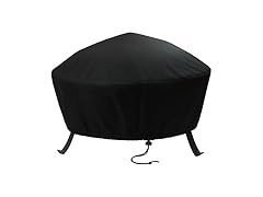 Sunnydaze Round Outdoor Fire Pit Cover 48-Inch