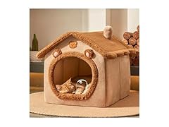 Enclosed Tent Hut Indoor Dog Cat House