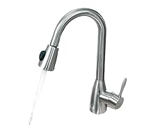 VIGO Graham Stainless Steel Pull-Down Spray Kitchen Faucet