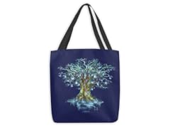 Rune Tree Small Tote Bag