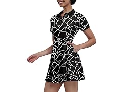 GGOV Womens Tennis Dresses Golf Dress, L