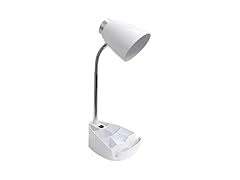 Creekwood Home 18.5" Flexible Lamp White