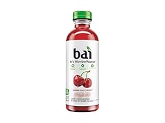 1CT Bai Beverage, Bing Cherry Zambia, 18 Ounce