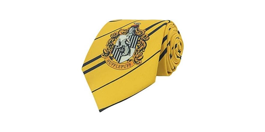 Hufflepuff Harry Potter Tie