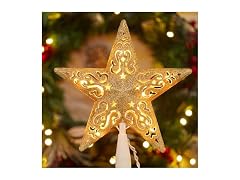 Brightown Christmas Star Tree Topper