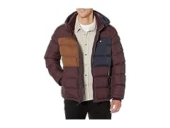 Tommy Hilfiger Quilted Hooded Puffer Jacket (M)