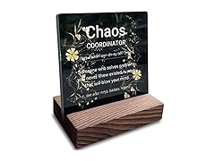 Chaos Coordinator Desk Sign