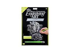 Royal & Langnickel Silver Engraving Rhino