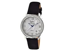 Los Angeles MOP Leather Band Watch wDate