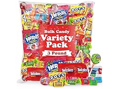 3lb. Halloween Bulk Candy Variety Pack
