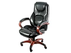 Executive Chair w/Wood
