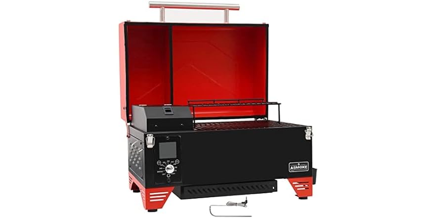 ASMOKE Portable Wood Pellet Grill & Smoker