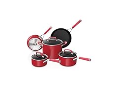 Ninja Foodi NeverStick Vivid 8pc Set Crimson Red