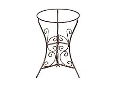 Sunnydaze Bronze Steel Gazing Ball Stand