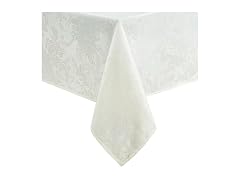 Threadmade Poinsettia Holiday Tablecloth