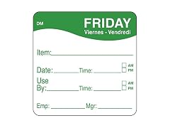 DAYMARK FOOD SAFETY Label 2x2