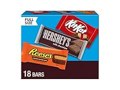 18CT HERSHEY'S, KIT KAT and REESE'S Assorted Mix