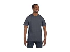 Hanes Men (Small-X-Large) Oz. Tagless Grey T-shirt