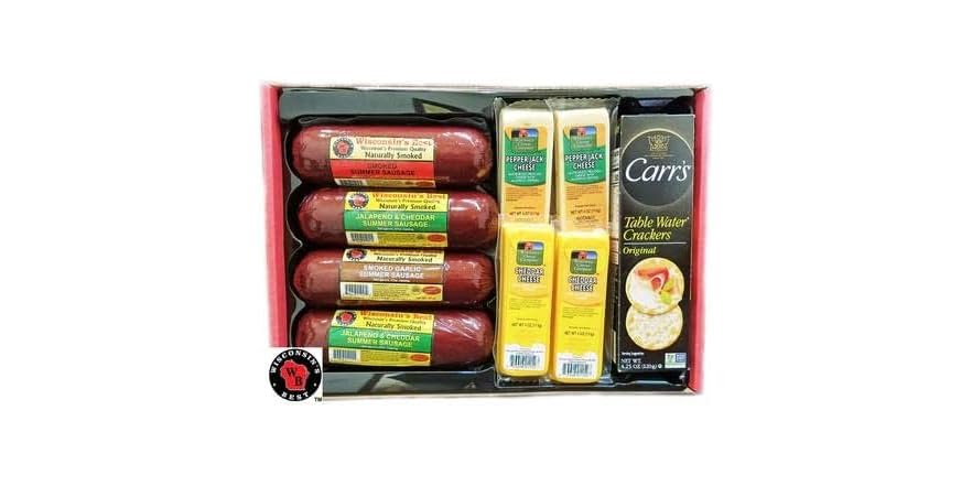 Wisconsin Best Supreme Elite Cheese Sausage Box