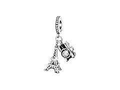 dazlily Camera Tower Charm 925 Sterling