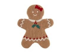 Karma, Felt Holiday Trivet,Gingerbread Woman