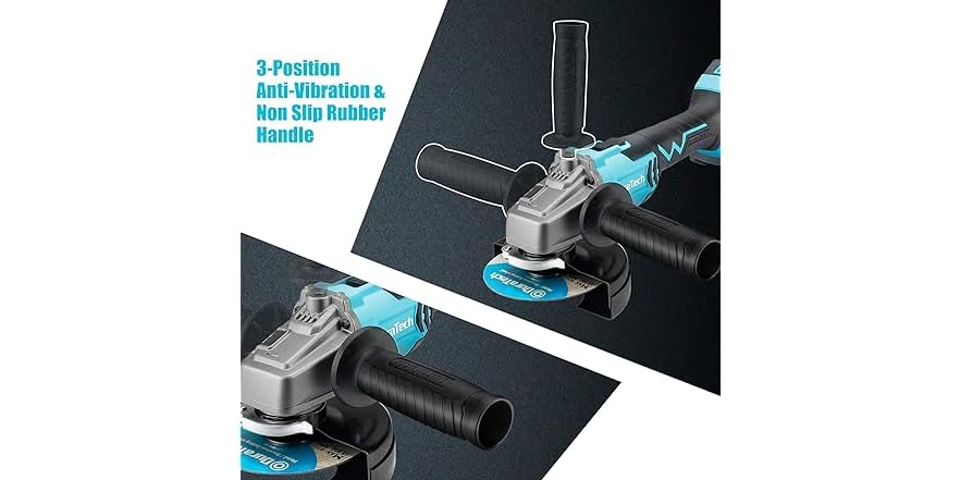 20V Brushless Cordless Angle Grinder Kit