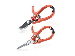 LEONTOOL GAR-103 Garden Pruning Shears Set, 2 Pcs