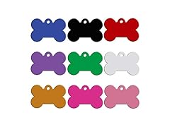 SOCHII 100 pcs/lot Aluminum Pet ID Tag