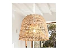 Parrot Uncle D3036 Medium Rattan Pendant Light