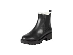 The Drop Women's Campbell Sherpa Chelsea Boot
