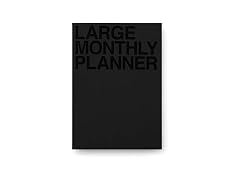 JSTORY Large Monthly Planner Lays Flat Undated Cu