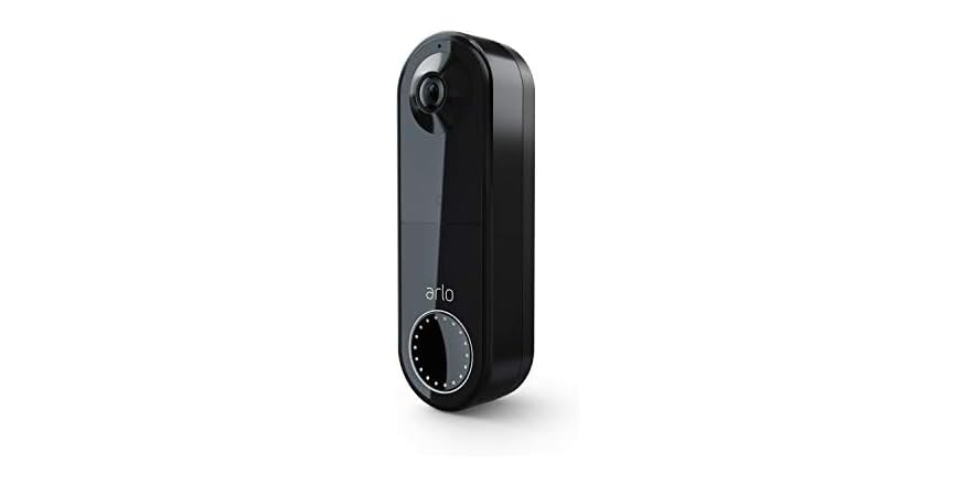 Arlo Wireless Smart Compatible Video Doorbell In Black In The - Foto 10