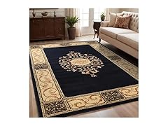 Superior Elegant Medallion Collection 5' x 8' Area Rug