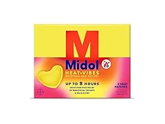 (3 Pk) Midol Heat Vibes Menstrual Pain Relief Patches