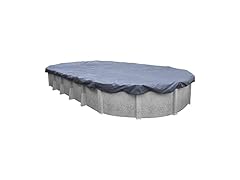 Robelle 12 x 18 ft Blue Winter Oval Pool Cover
