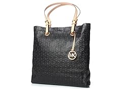 MK Jet Set Tote, Black Leather