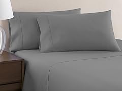 600TC Egyptian Cotton Pillow Cases-S/2-Slate