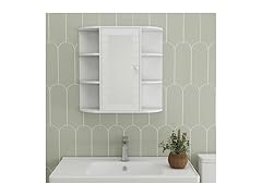 Jhshop Bathroom Wall Cabinet Over Toilet Storage