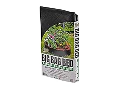 Smart Pots Big Bag Bed Fabric Raised Bed, Black