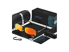 gesruny Polarized Aviator Sunglasses