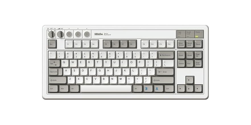 (NEW) 8Bitdo M Edition Retro Mechanical Keyboard (Open Box)